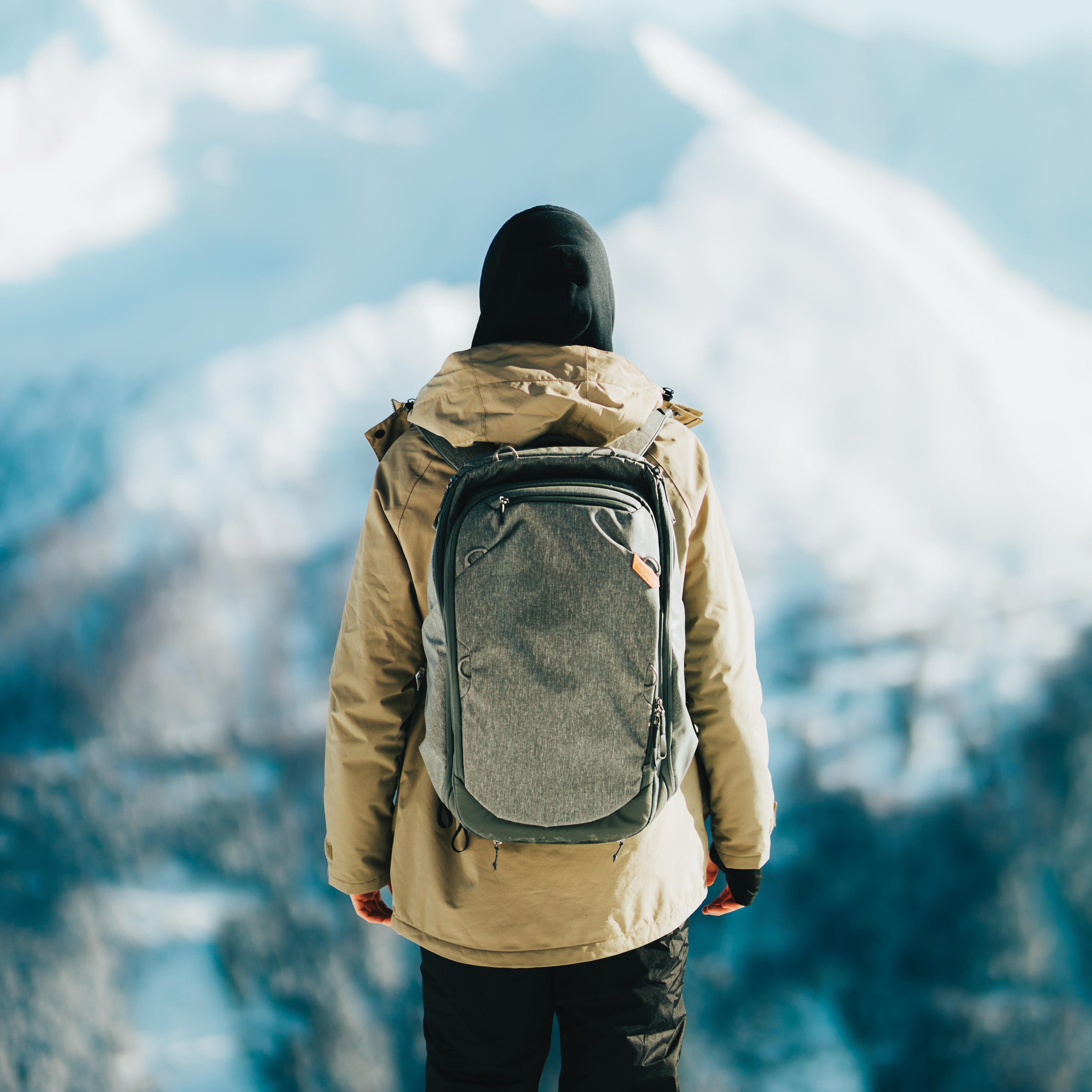 TRAVEL BACKPACK 45L SAGE