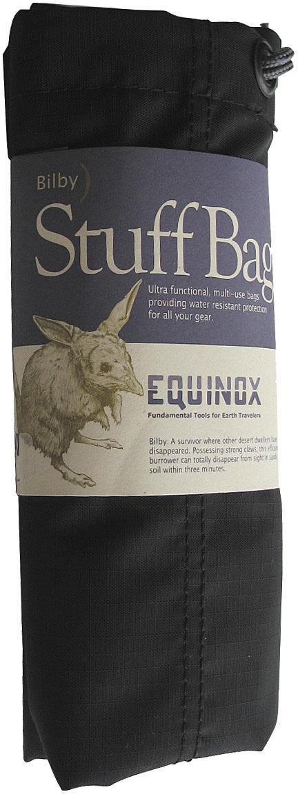 BILBY STUFFSACK 10" X 21" BLK