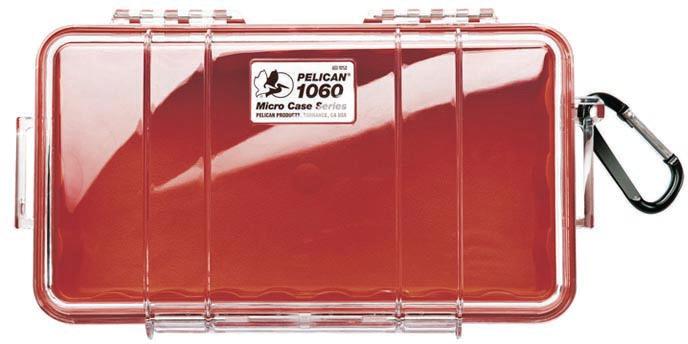 MICRO CASE 1060 RED/CLEAR