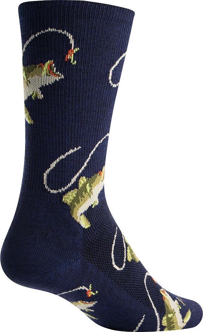 FISH-ON 6" WOOL CREW SM/MD