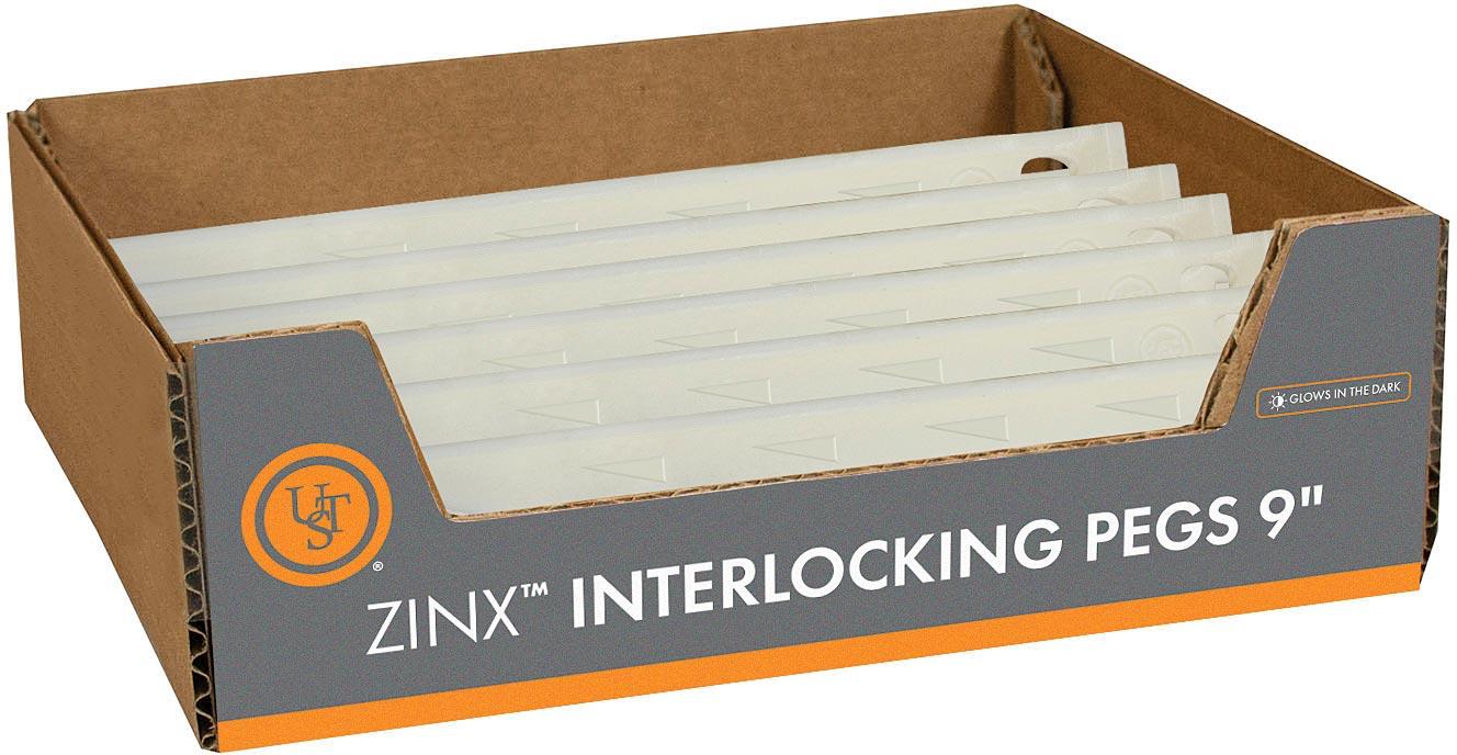 UST ZINX TENT PEG 6" - 6 PACK