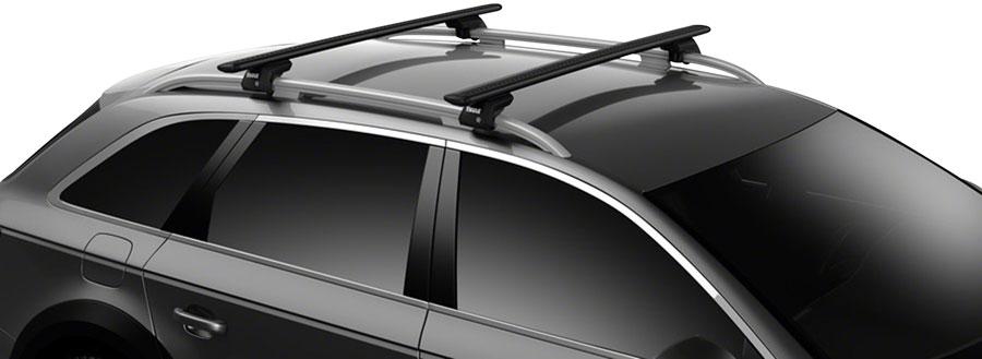 Thule 711420 Wingbar Evo 135, 53" Pair, Black