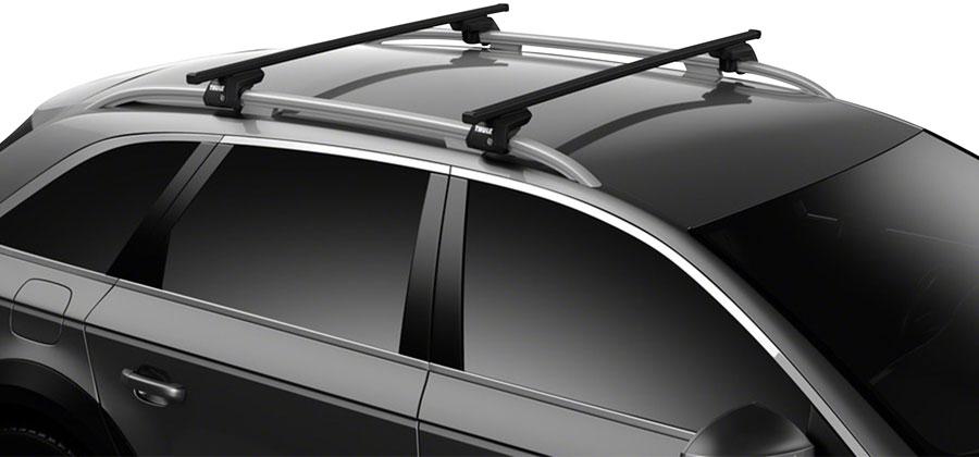 Thule 712400 Squarebar 135, 53" Pair, Black