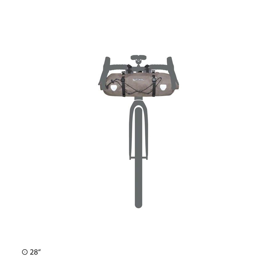 Ortlieb Handlebar Pack - 15 Liter, Dark Sand