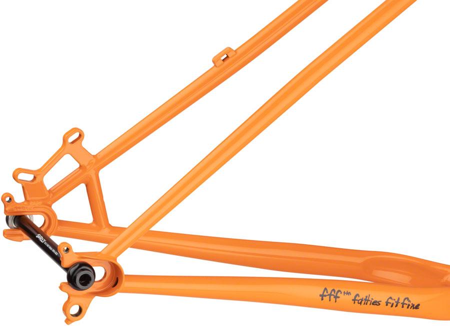 Surly Lowside Frameset - 27.5", Steel, Dream Tangerine, Large