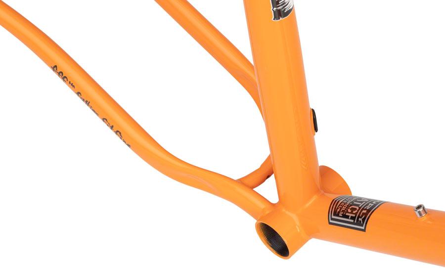 Surly Lowside Frameset - 27.5", Steel, Dream Tangerine, Large
