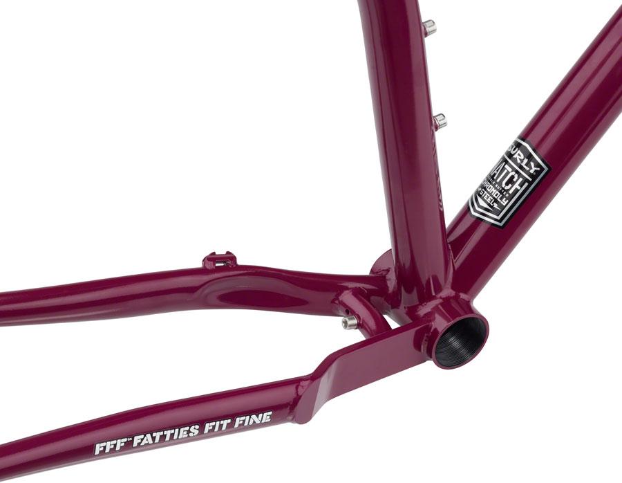 Surly Ogre Frameset - 29", Steel, Fermented Plum, X-Large