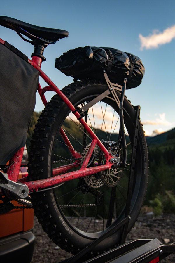 Old Man Mountain Elkhorn Rack - Front or Rear Mount, Short, Black