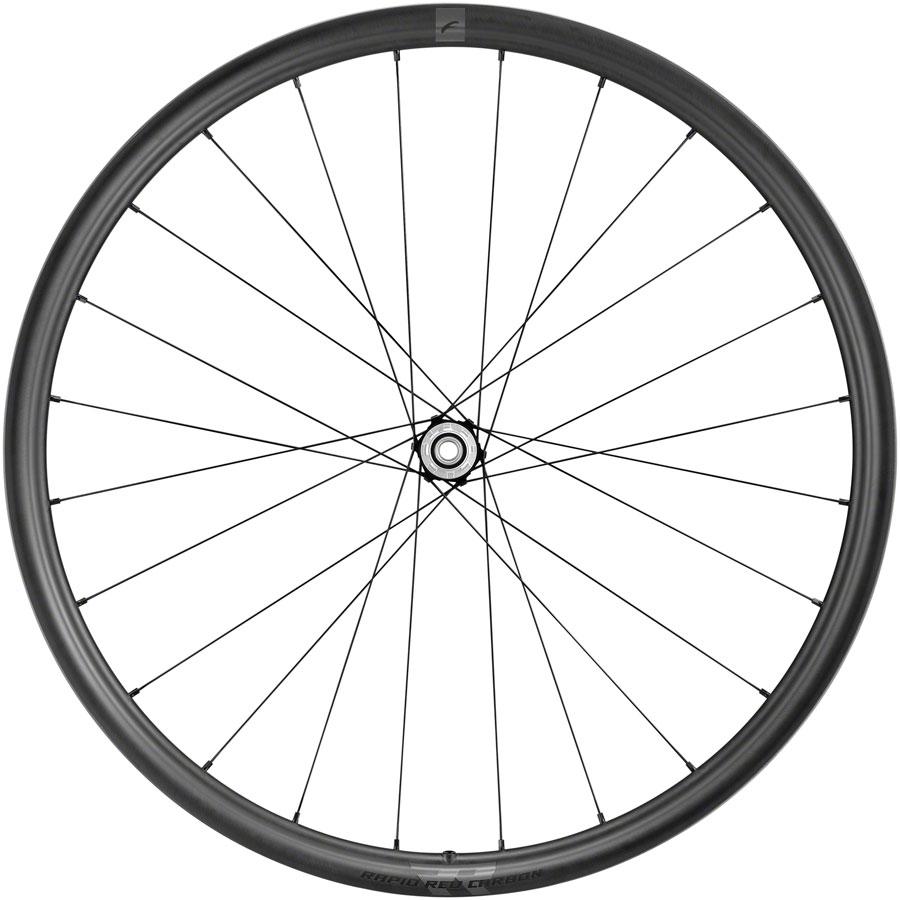 Rapid Red Carbon Rear Wheel